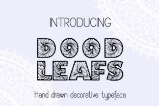 Doodleafs: A Hand-Drawn Font That Actually Fits Real Projects