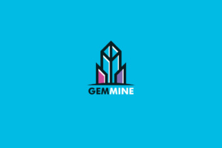 Gem Mine Logo Template for Branding Projects