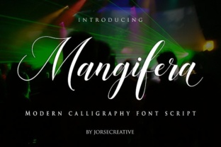Mangifera: A Calligraphy Font That Brings Elegance to Your Screen