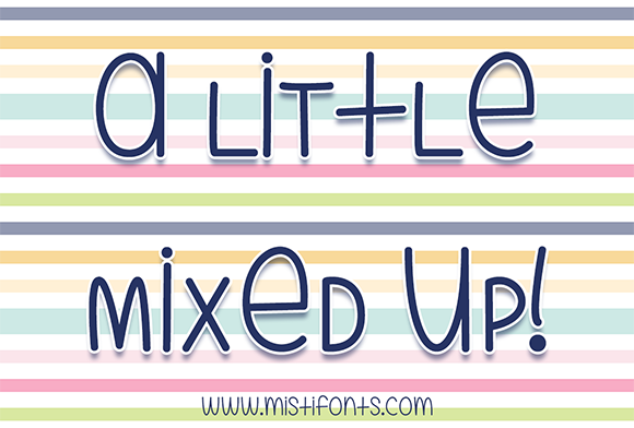 Meet A Little Mixed Up – The Whimsical Handwritten Font That Brings Playful Charm to Every Project