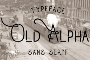 Old Alpha: A Vintage Sans Serif Built for the Digital Age