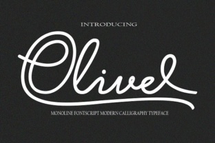 Olive: A Practical Evaluation of a Fluid Monoline Font for Design Projects