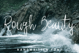 Rough Beauty: A Thin Handwritten Script That Speaks Volumes