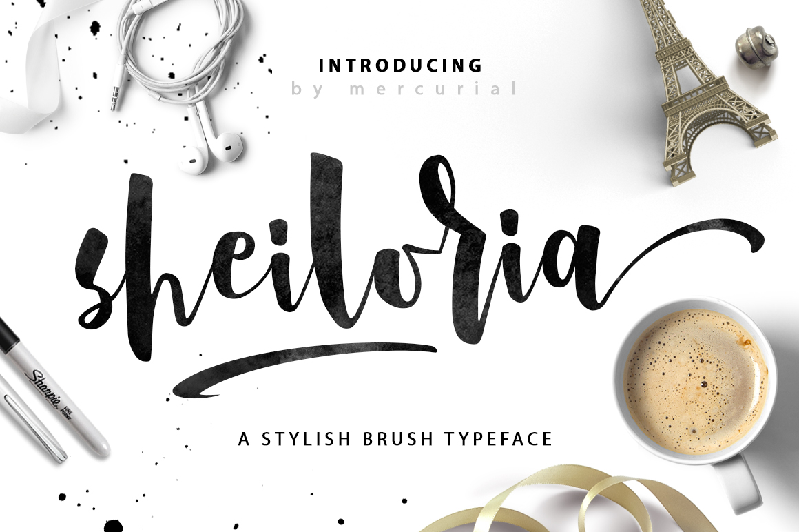Sheiloria: The Brush Typeface That Brings Handcrafted Warmth to Digital Design
