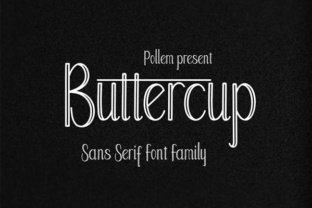 The Buttercup Font Family: Small Sans Serif Design for Modern Communication